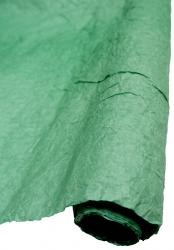 Подарочная бумага жатая в рулоне 70см х 5м (Зелёный)