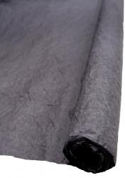 Подарочная бумага жатая в рулоне 70см х 5м (Тёмно-серый)