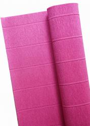 Креп бумага гофрированная тёмно-розовая (550)
