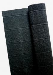 Креп бумага гофрированная чёрная (602)