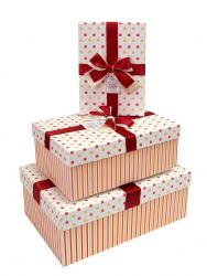 Набор подарочных коробок А-13-10241/3 (Оранжевый)