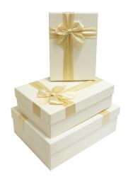 Набор подарочных коробок А-180922П (Кремовый)