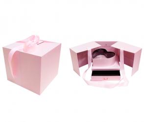 Подарочная коробка А-180927 (Розовая)