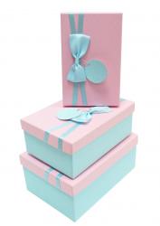 Набор подарочных коробок А-2316-16 (Розовый)