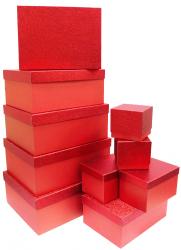 Набор подарочных коробок А-485 (Красный)