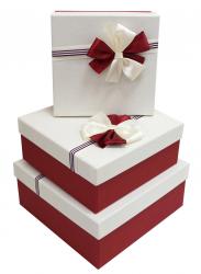 Набор подарочных коробок А-8307-7 (Красный)