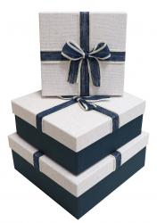 Набор подарочных коробок А-8307-9 (Синий)
