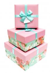 Набор подарочных коробок А-8815 (Розовый)