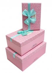 Набор подарочных коробок А-8822 (Розовый)