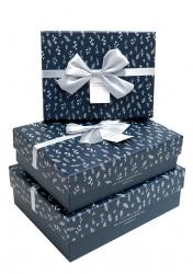 Набор подарочных коробок А-8833 (Тёмно-синий)