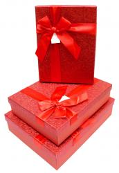 Набор подарочных коробок А-8874 (Красный)