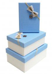 Набор подарочных коробок А-91301-127 (Голубой)