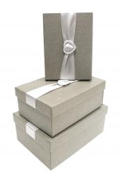 Набор подарочных коробок А-91301-70 (Серый)