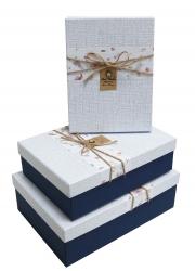 Набор подарочных коробок А-91307-137 (Синий)
