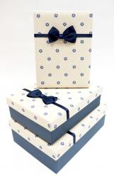 Набор подарочных коробок А-91307-63 (Синий)