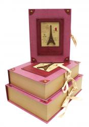 Набор подарочных коробок А-91326 (Розовый)