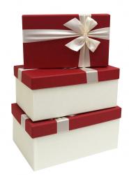 Набор подарочных коробок А-91335-12 (Красный)