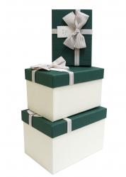Набор подарочных коробок А-91338-1 (Зелёный)
