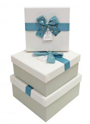 Набор подарочных коробок А-92301-129 (Молочный)
