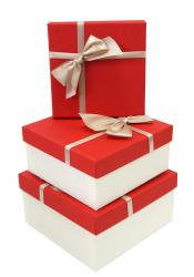 Набор подарочных коробок А-92301-99 (Красный)