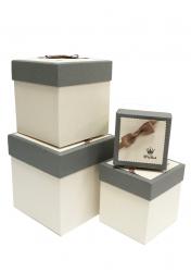 Набор подарочных коробок А-92401-1 (Серый)