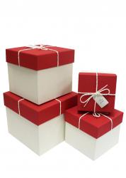 Набор подарочных коробок А-92402-3 (Красный)