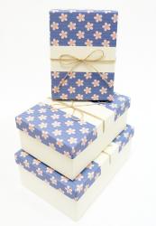 Набор подарочных коробок А-9301-64 (Синий)