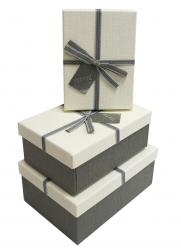 Набор подарочных коробок А-9301-94 (Молочный)