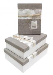 Набор подарочных коробок А-9302-68 (Серый)