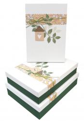 Набор подарочных коробок А-9305-15 (Зелёный)