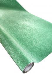 Подарочная бумага люкс "Блеск" в рулоне 100см х 1000см (Зелёный)