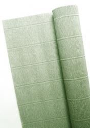 Креп бумага гофрированная серо-зелёная (562)