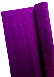 Креп бумага гофрированная фиолетовая (593)