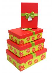4 подарка. Праздничные подарки. Подарки к праздникам.. Коробка подарок 4шт.