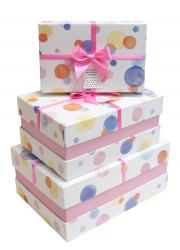 Набор подарочных коробок А-015-1812/2 (Розовый)