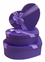 Набор подарочных коробок А-0223-5 (Фиолетовый)