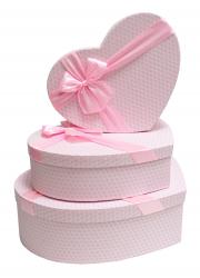 Набор подарочных коробок А-0223-5 (Розовый)