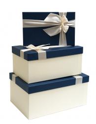 Набор подарочных коробок А-04359-3 (Синий)