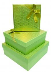 Набор подарочных коробок А-0798 (Зелёный)