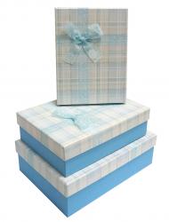Набор подарочных коробок А-11257 (Голубой)
