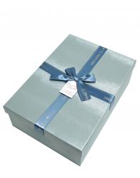 Подарочная коробка А-12057-11 (Серо-голубая)