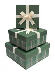 Набор подарочных коробок А-15-07225 (Зелёный)