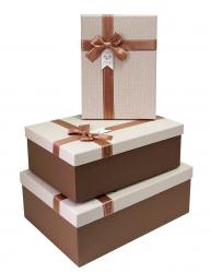 Набор подарочных коробок А-1505-499 (Коричневый)