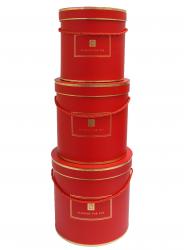 Набор подарочных коробок А-180620 (Красный)