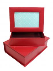 Набор подарочных коробок А-180921 (Красный)