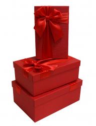 Набор подарочных коробок А-2316-607 (Красный)