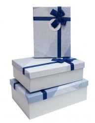 Набор подарочных коробок А-23601-62 (Голубой)