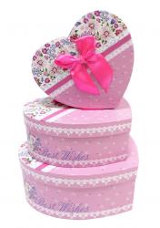 Набор подарочных коробок А-50335 (Розовый)