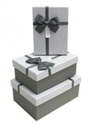 Набор подарочных коробок А-61301-8 (Серый)