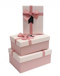 Набор подарочных коробок А-61301-91 (Розовый)